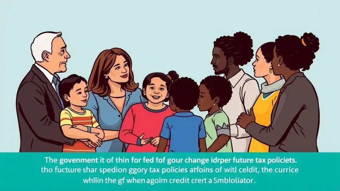 Future outlook for child tax credit modifications