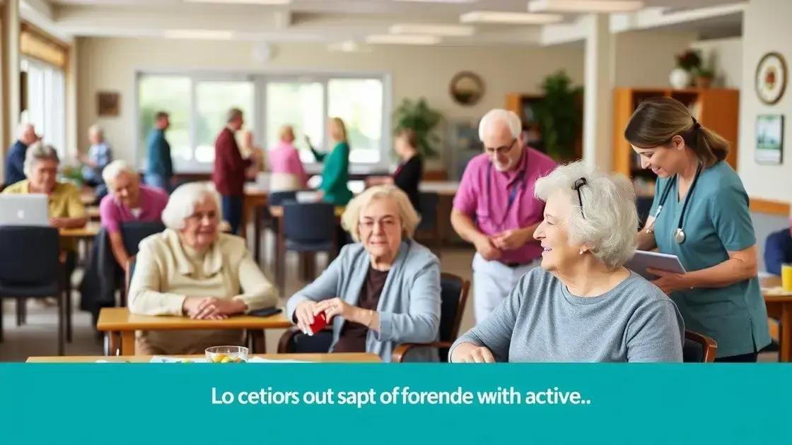 Community resources for elder care