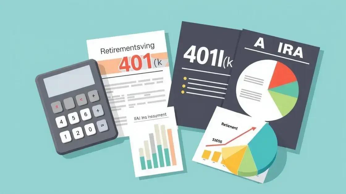Types of retirement savings plans