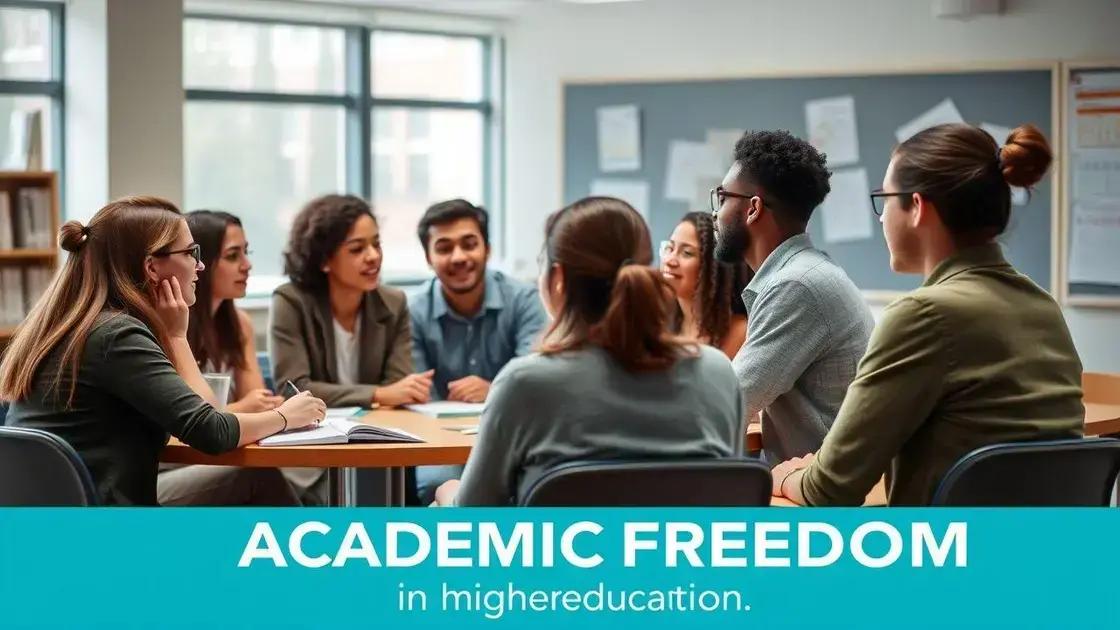 Future of academic freedom in higher education