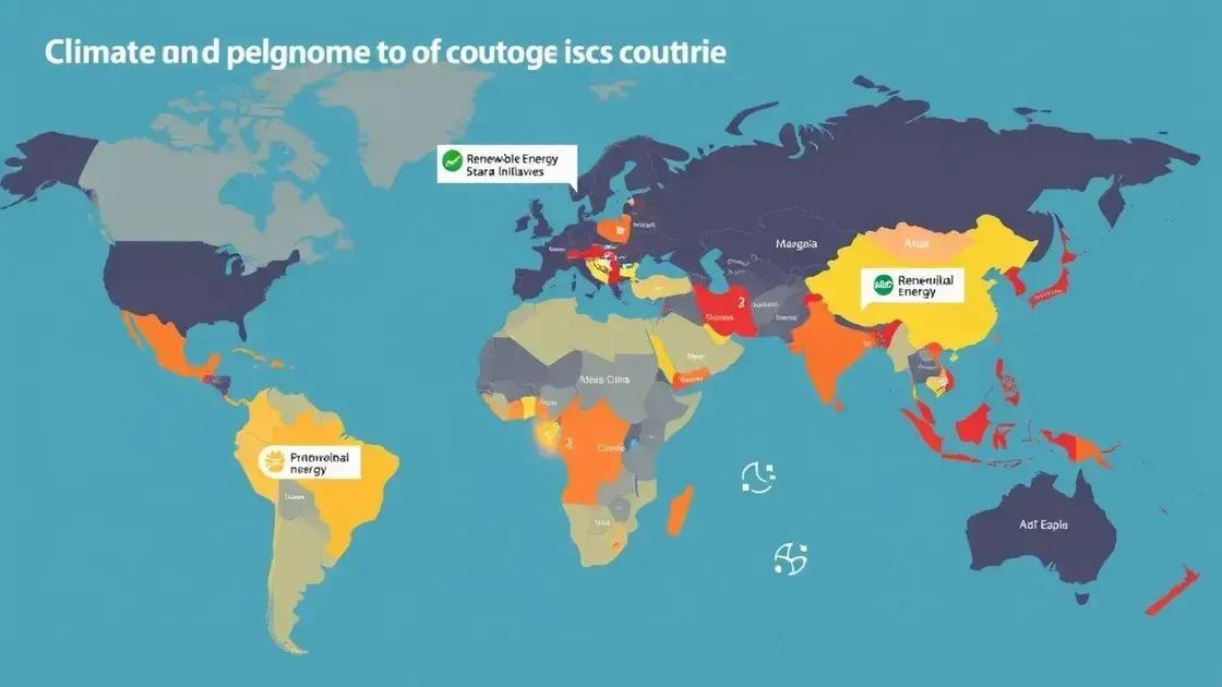 Key policies around the globe