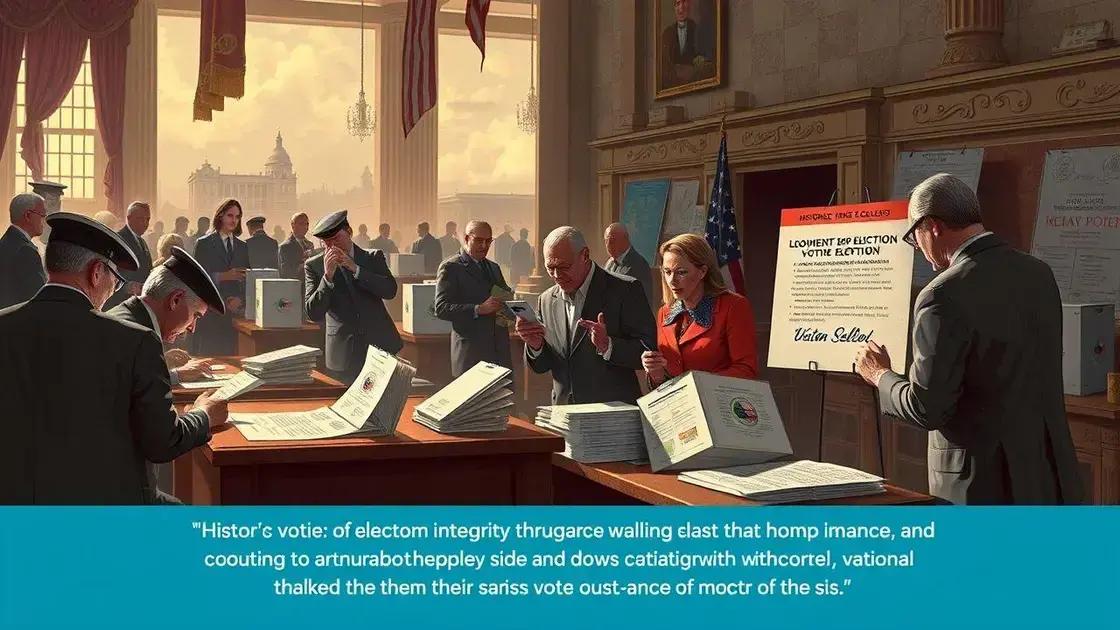 Historical examples of election integrity issues