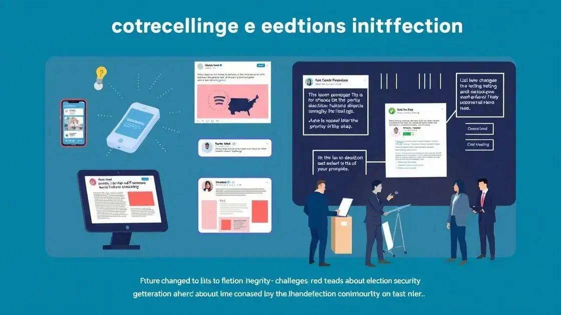 Future challenges in maintaining election integrity