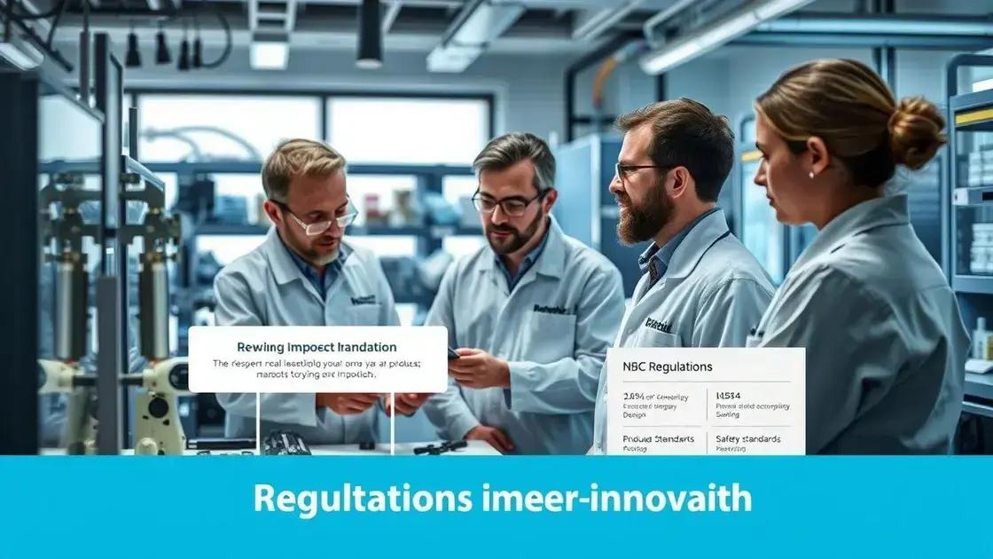 How regulations affect innovation