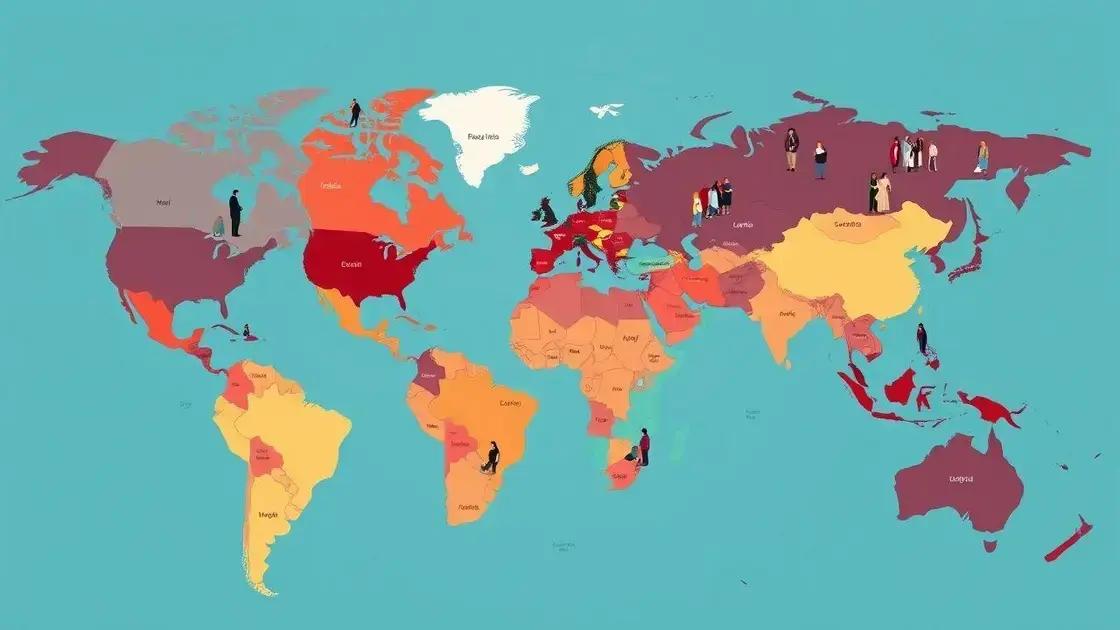 Comparative analysis of inequality worldwide