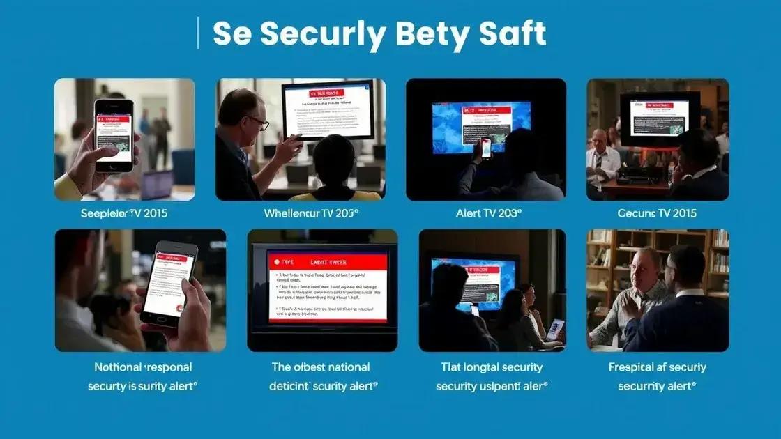 Types of national security alerts