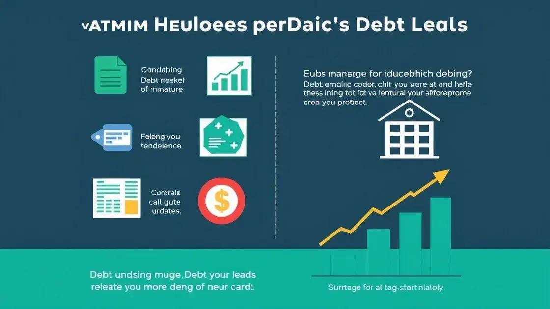Strategies for managing and reducing debt levels