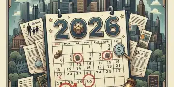 2026 tax law changes calendar with financial symbols