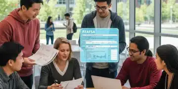 Students discussing 2026 FAFSA changes for federal student aid